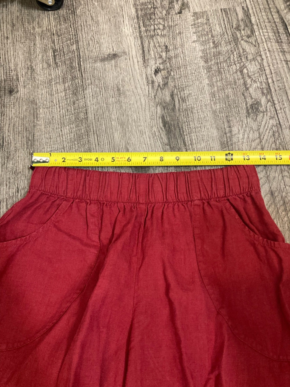Flax linen parachute pants small - Picture 8 of 11
